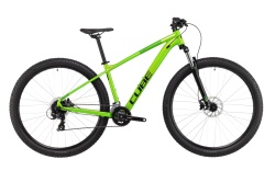 BICICLETA CUBE AIM mistygreen n black cadru L (20") - roti 29"