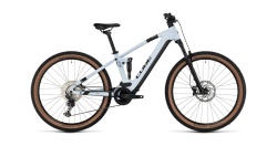 BICICLETA CUBE STEREO HYBRID 120 PRO 750 FLASHWHITE BLACK CADRU L (20") - ROTI 29