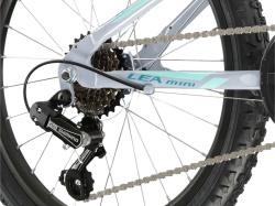 BICICLETA KROSS LEA MINI 1.0 D 20 SILVER/TURCOAZ KRLEM120X11W009920 - Img 4