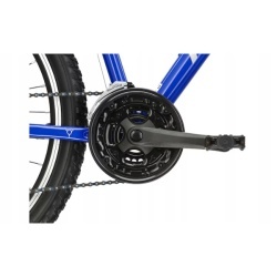 BICICLETA KROSS HEXAGON 1.0 26/S BLUE/SILVER - Img 4