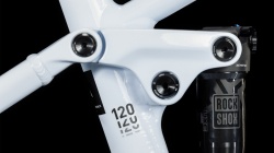 BICICLETA CUBE STEREO HYBRID 120 PRO 750 FLASHWHITE BLACK CADRU L (20") - ROTI 29 - Img 5
