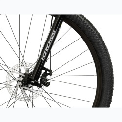BICICLETA KROSS HEXAGON 3.0 27,5 /S VERDE MARONIU/NEGRU - Img 6