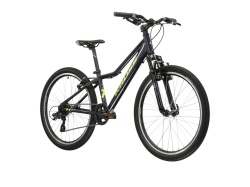BICICLETA KROSS Hexagon JR 1.0 M 24 Navy Blue/Yellow/Glossy (084208) - Img 2