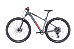 BICICLETA CUBE ANALOG Flashgrey Red cadru L (20") - roti 29" - Img 5