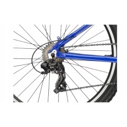 BICICLETA KROSS HEXAGON 1.0 26/S BLUE/SILVER - Img 5