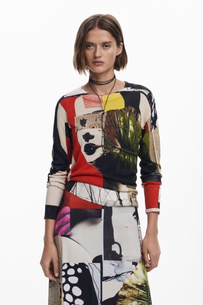 PULOVER FIN DESIGUAL BY CHRISTIAN LACROIX