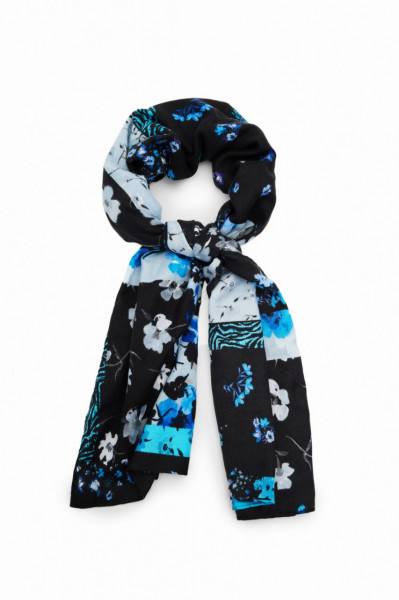 Esarfa DESIGUAL Fou Patche Rectangle