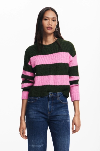 Pulover cu dungi DESIGUAL