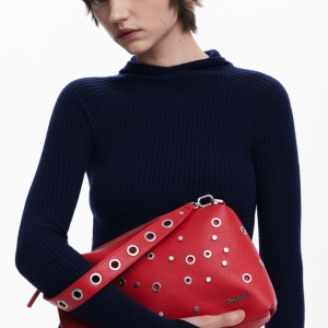 GEANTA DESIGUAL BAG REBEL BERGAMO BLACK - Img 2