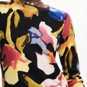 Pulover din tricot fin DESIGUAL - Img 5