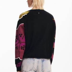 Pulover din tricot fin DESIGUAL - Img 5