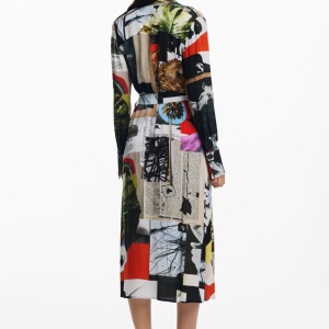 Rochie DESIGUAL Vest Collage by M Christian Lacroix - Img 2
