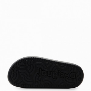 Slapi cu platforma DESIGUAL Shoes Boat Thong Den - Img 3