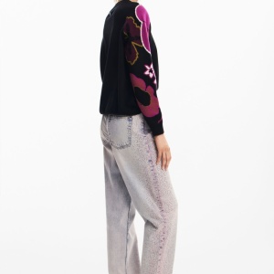 Pulover din tricot fin DESIGUAL - Img 6