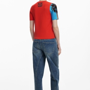 TRICOU DESIGUAL RED COLLAGE BY CHRISTIAN LACROIX - Img 3
