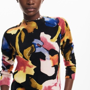 Pulover din tricot fin DESIGUAL - Img 7