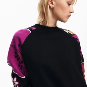 Pulover din tricot fin DESIGUAL - Img 7