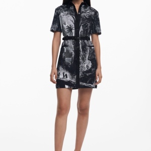 ROCHIE DESIGUAL VEST TROPIC LITOGRAPHY - Img 1