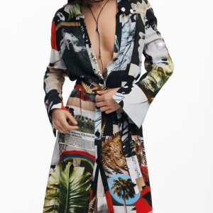 Rochie DESIGUAL Vest Collage by M Christian Lacroix - Img 5
