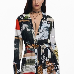 Rochie DESIGUAL Vest Collage by M Christian Lacroix - Img 6
