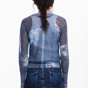 Bluza DESIGUAL Jers Dems - Img 2
