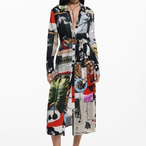 Rochie DESIGUAL Vest Collage by M Christian Lacroix - Img 1