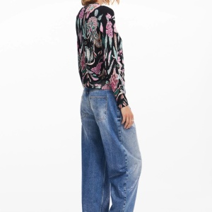 Pulover din tricot fin DESIGUAL - Img 6