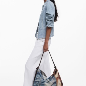 GEANTA DESIGUAL MARE PATCHWORK - Img 6