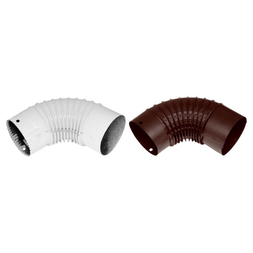 Cot soba din tabla emailat, alb 120mm 650906 EVOTOOLS