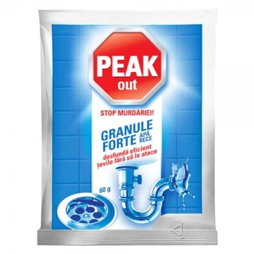 Granule de desfundat tevi 60g apa rece peak