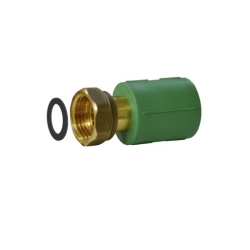 Racord semiolandez ppr, verde 20-1/2 fi randomkit VALROM