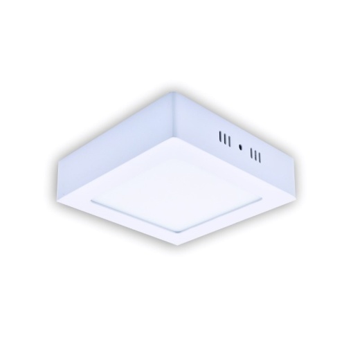 Spot led tip plafoniera aplicat patrat, alb 6w 6400k ip20 mf0011-00732 COMTEC