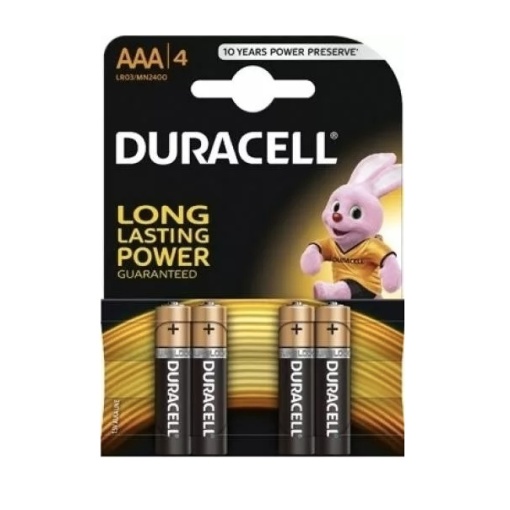 Baterii duracell basic aaak4 lr03 81480585