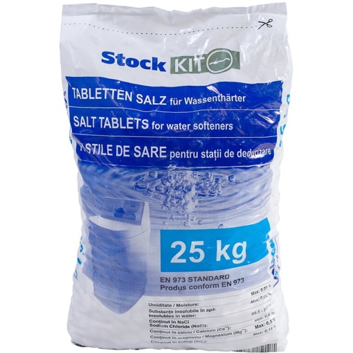 Pastile de sare pt statii dedurizare 25kg min99.5naci 87111000001 VALROM