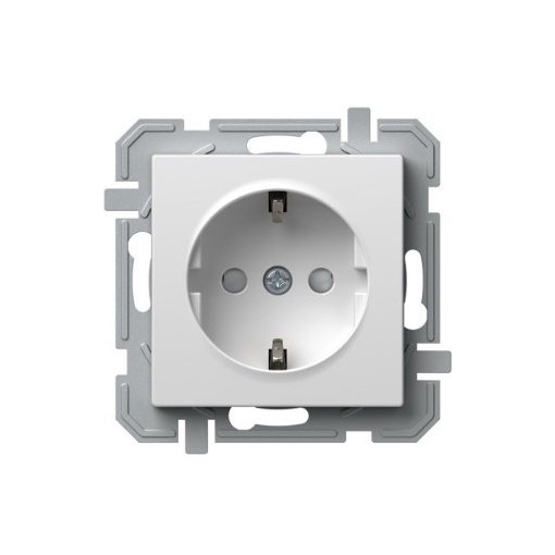 Priza simpla schuko 2p+e 16a 250v, negru LOGIQ TEM-vq10bkxo-u