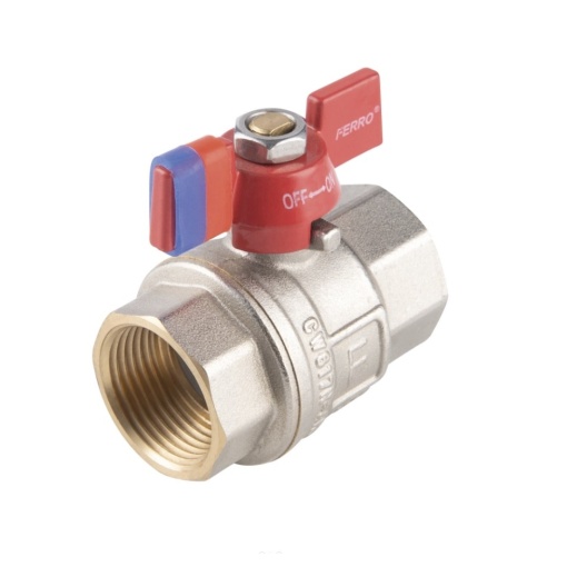 Robinet de trecere, cu sfera fluture pn30 mm 1/2 kfpm1 FERRO