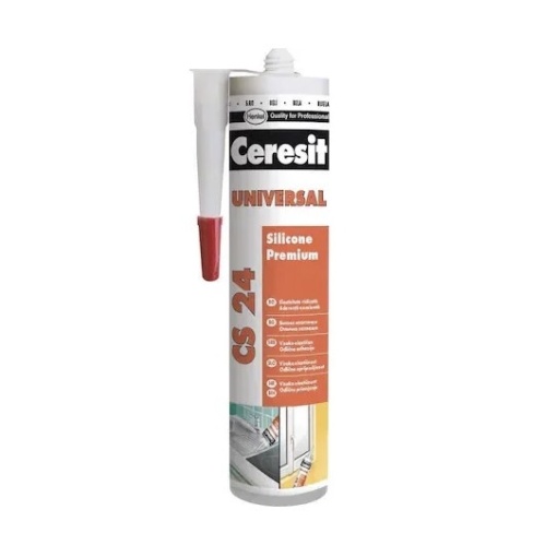 Silicon, universal, alb 280ml cs24 461080 CERESIT HENKEL