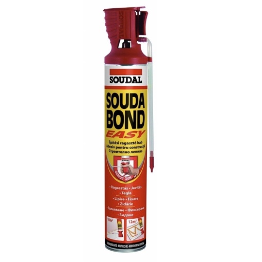 Spuma poliuretanica de vara pt constructii manuala 750ml 103250 SOUDAL