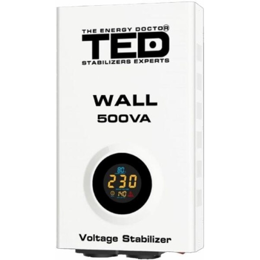 Stabilizator tensiune 500va-avr ldc 2 iesiri schuko wall ted0002174