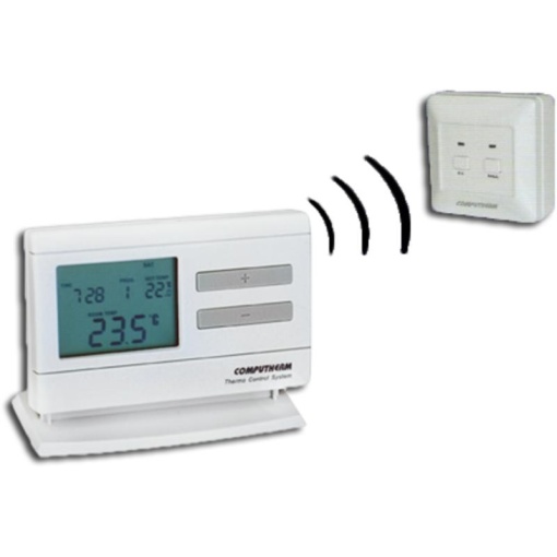 Termostat de camera digital transmisie radio programabil q7rf LOGICTHERM