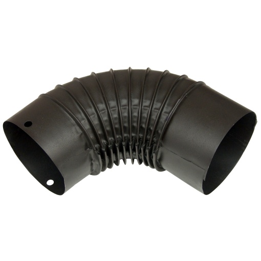 Cot soba din tabla emailat, negru mat 150mm 651812 EVOTOOLS