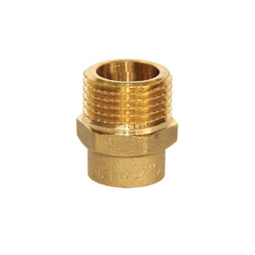 Adaptor cupru 15*1/2 m-fe cad1512m