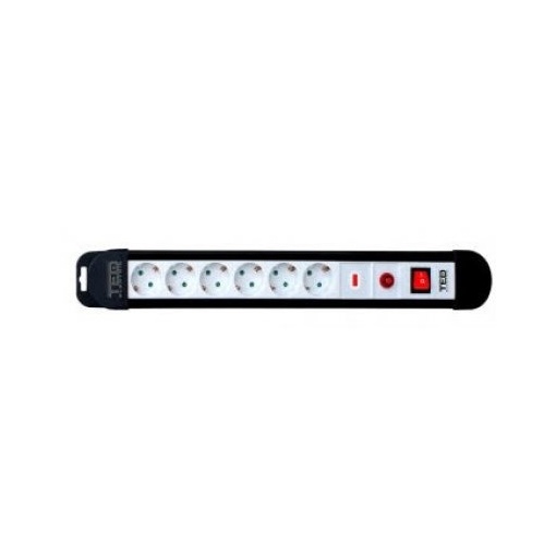 Prelungitor TED 6 prize 3m, cu reset led, si switch TED000927