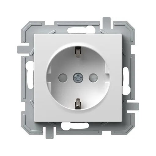 Priza simpla schuko 2p+e 16a 250v, alb LOGIQ TEM-vq10pwxo-u