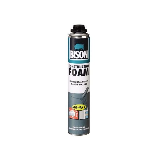 Spuma poliuretanica de vara pt constructii 750ml pistol 451004 BISON