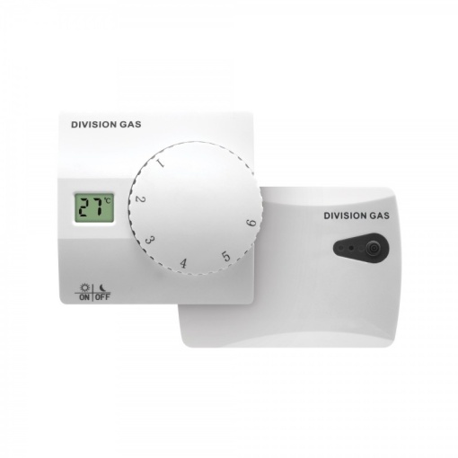 Termostat de camera digital transmisie wireless neprogramabil dg816-rf DIVISION