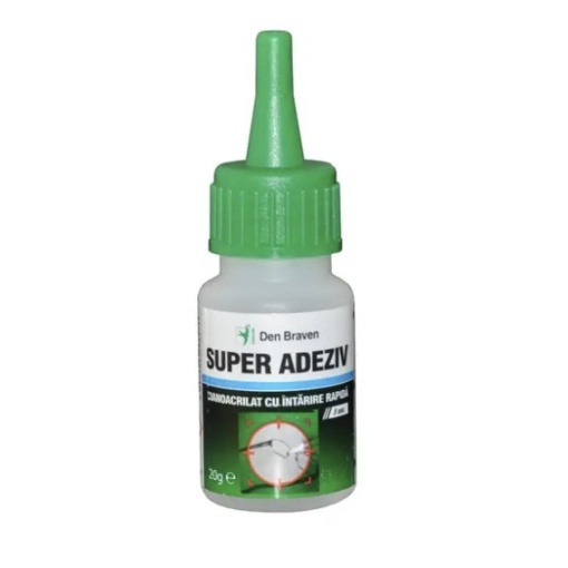 Adeziv de lipit tip superglue 20gr transparent d3740005 DEN BRAVEN
