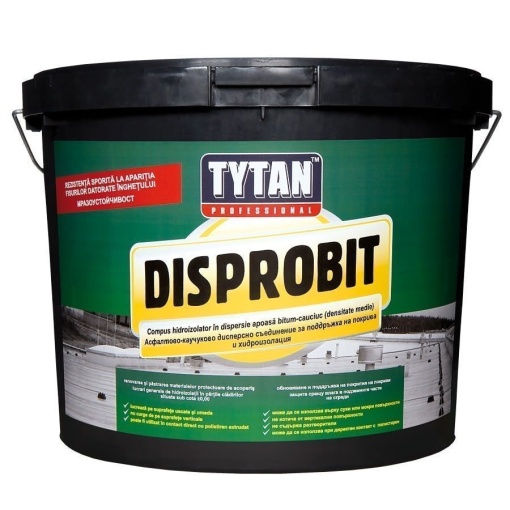 Emulsie bituminoasa bitum-cauciuc 10kg disprobit tytan