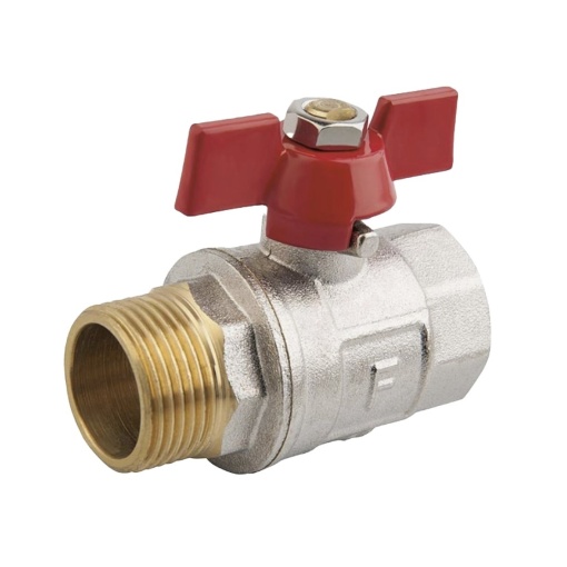 Robinet de trecere, cu sfera fluture pn30 mt 1/2 kfpm11 FERRO