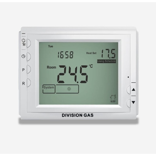 Termostat de camera digital transmisie wireless programabil dg909-rf DIVISION